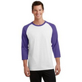 Men's Port & Company  3/4-Sleeve Raglan T-Shirt